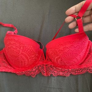 LS FLAME Super Plunge Diva Demi, 32DD. *P1019